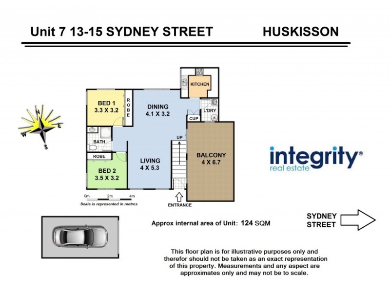 7/13 – 15 Sydney Street, Huskisson NSW 2540 Floorplan