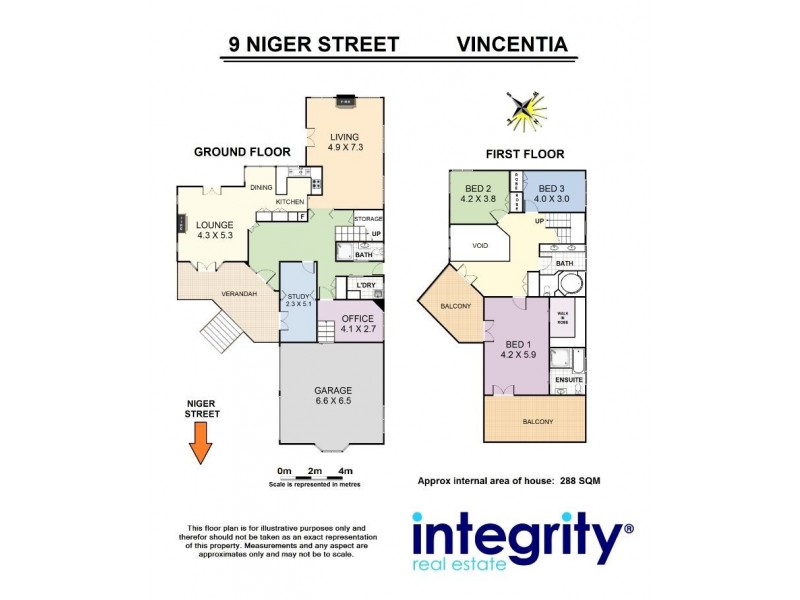 9 Niger Street, Vincentia NSW 2540 Floorplan