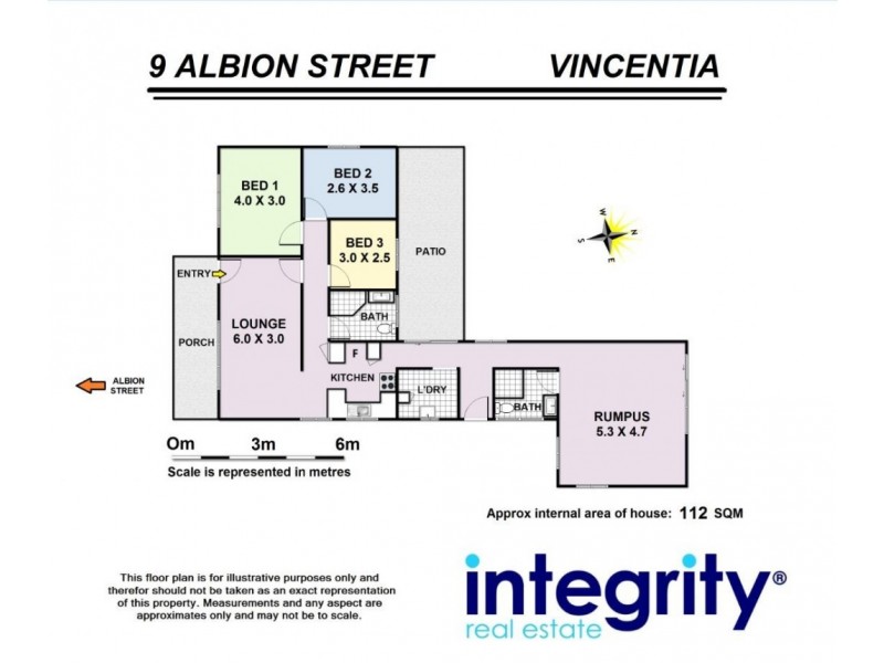9 Albion Street, Vincentia NSW 2540 Floorplan