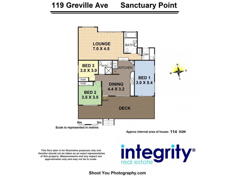 119 Greville Avenue, Sanctuary Point NSW 2540 Floorplan
