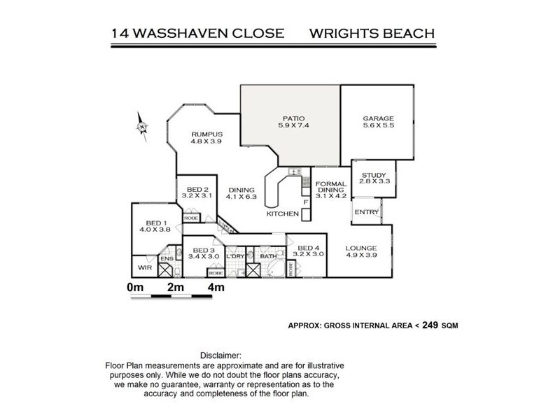 14 Wasshaven Close, Wrights Beach NSW 2540