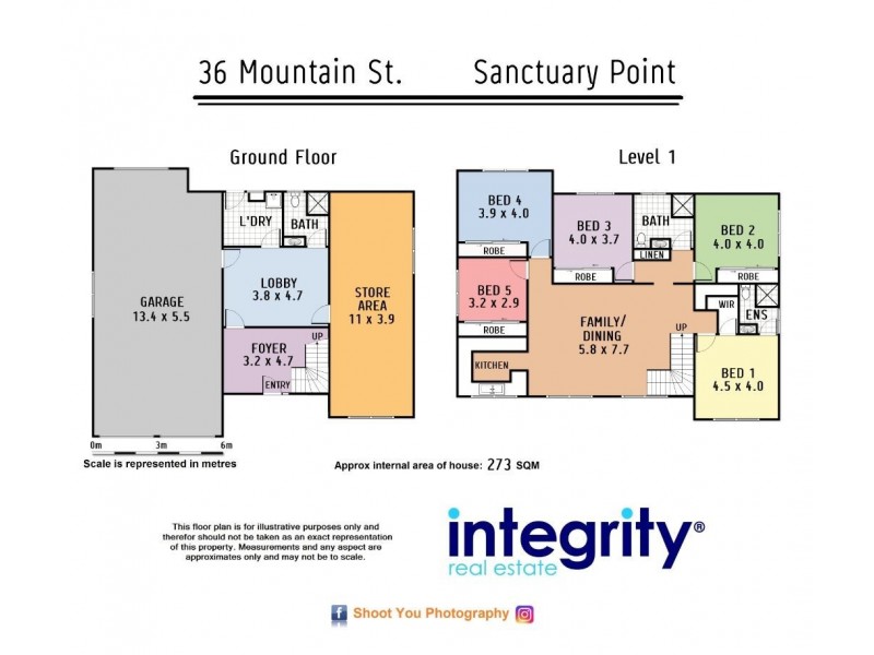 36 Mountain Street, Sanctuary Point NSW 2540 Floorplan