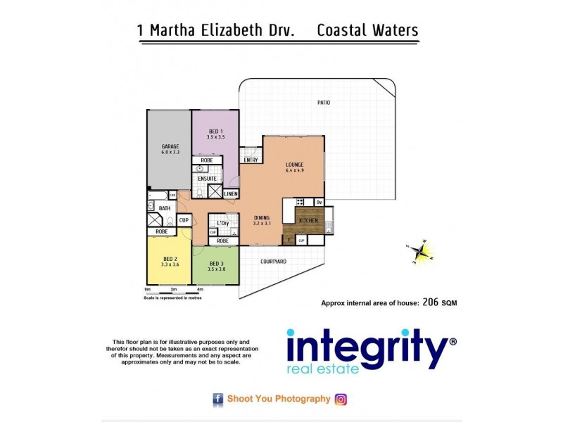 1 Martha Elizabeth Drive, Worrowing Heights NSW 2540 Floorplan