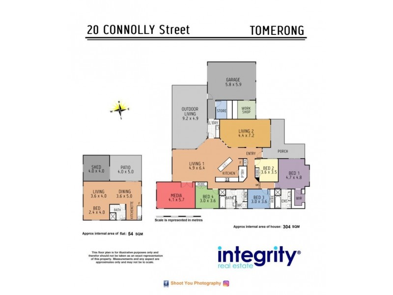 20 Connolly Street, Tomerong NSW 2540 Floorplan