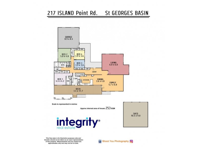 217 Island Point Road, St Georges Basin NSW 2540 Floorplan
