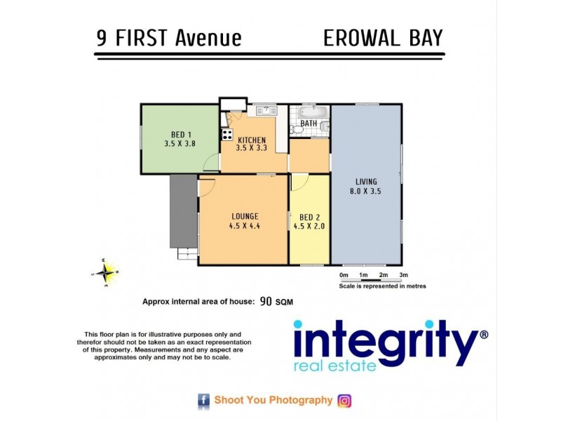 9 First Avenue, Erowal Bay NSW 2540 Floorplan