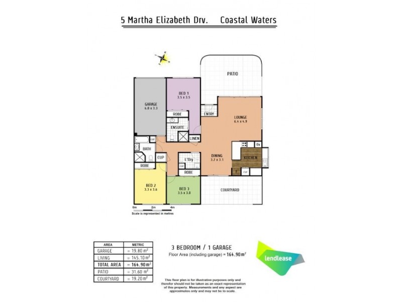 5 Martha Elizabeth Drive, Worrowing Heights NSW 2540 Floorplan