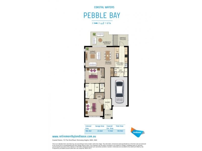 110 The Wool Rd, Worrowing Heights NSW 2540 Floorplan