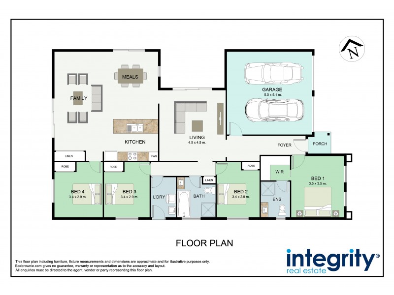 97 The Park Drive, Sanctuary Point NSW 2540 Floorplan