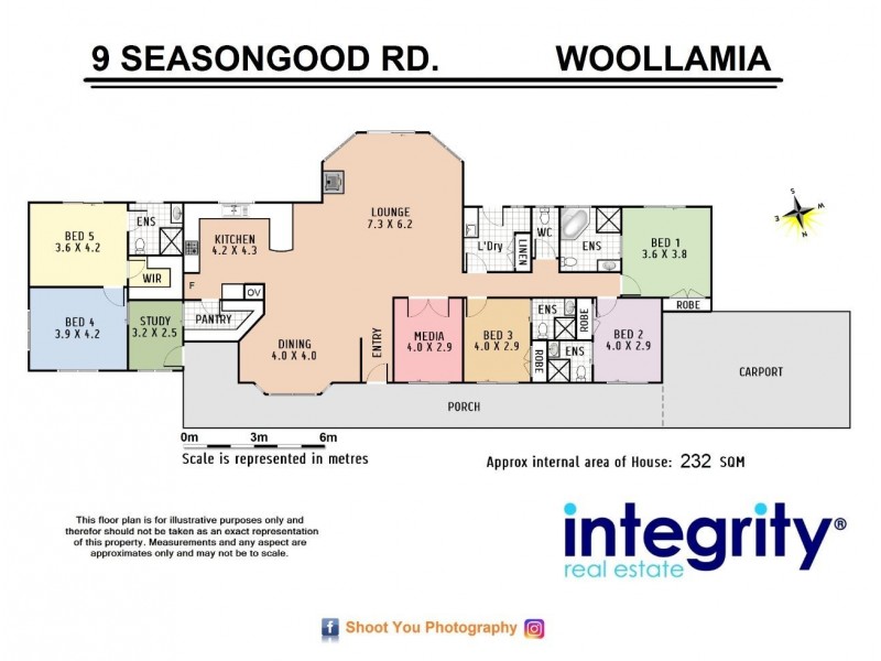 9 Seasongood Road, Woollamia NSW 2540 Floorplan