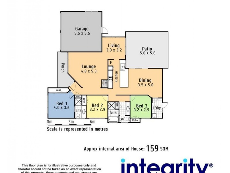 2 Laurina Place, Bewong NSW 2540 Floorplan