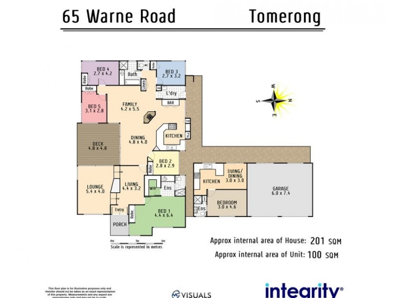 65 Warne Road, Tomerong NSW 2540 Floorplan