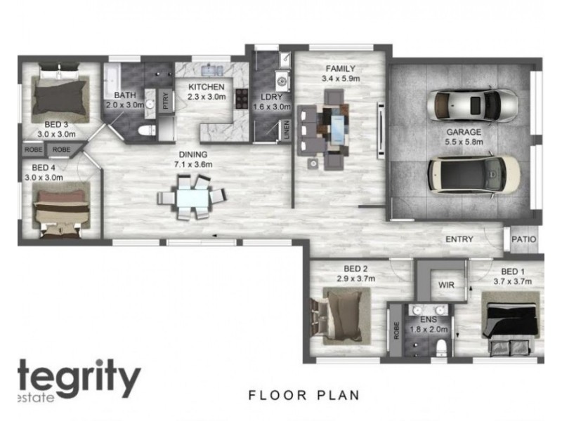 35 Idlewild Avenue, Sanctuary Point NSW 2540 Floorplan
