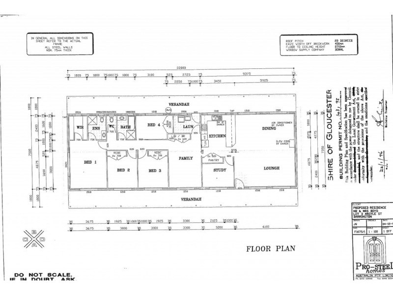 Gloucester NSW 2422 Floorplan