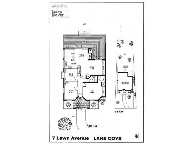 7 Lawn Avenue, Lane Cove NSW 2066