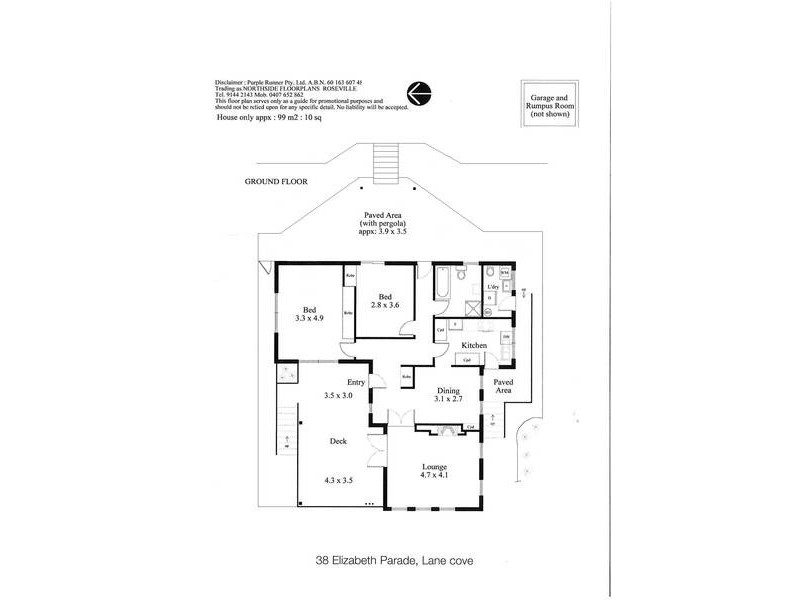 38 Elizabeth Parade, Lane Cove NSW 2066