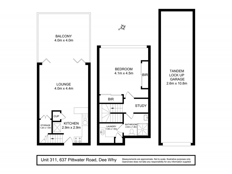 311/637 Pittwater Road, Dee Why NSW 2099 Floorplan