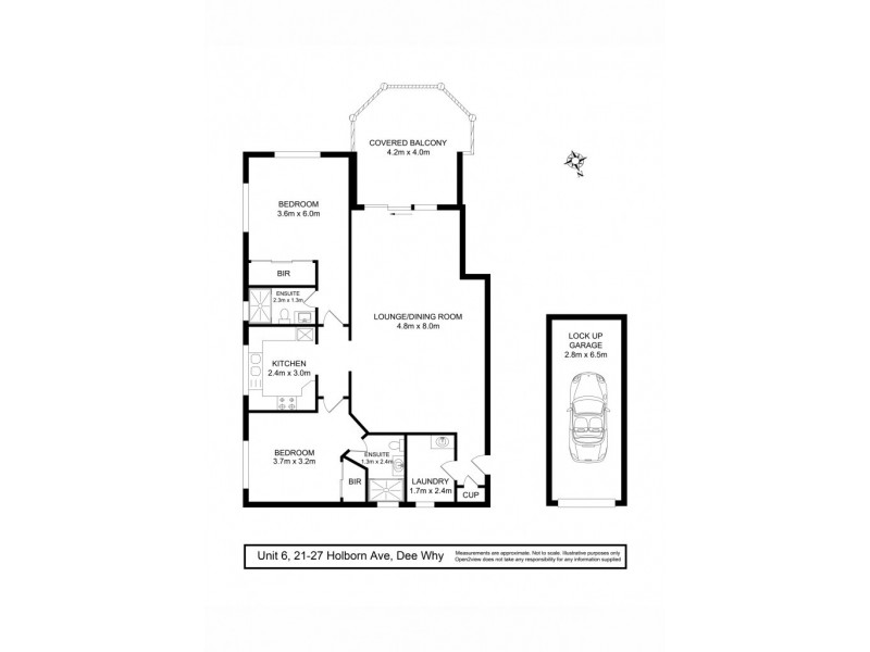 6/21-27 Holborn Ave, Dee Why NSW 2099 Floorplan