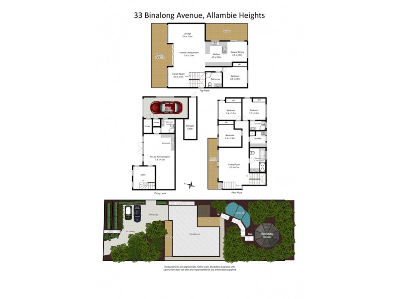 33 Binalong Ave, Allambie Heights NSW 2100 Floorplan