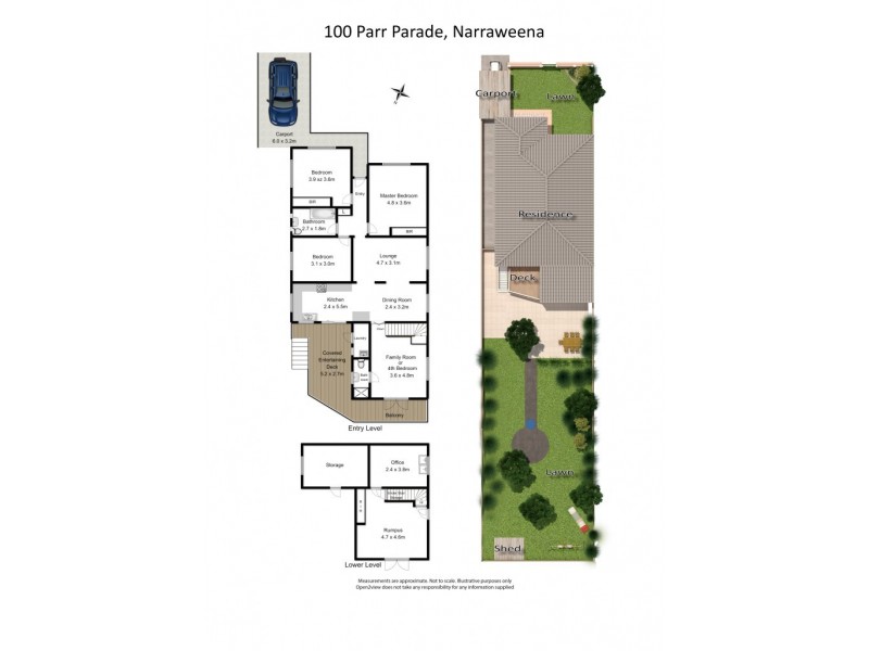 100 Parr Parade, Narraweena NSW 2099 Floorplan
