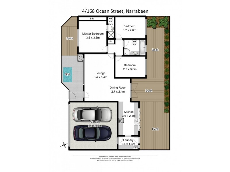 4/168 Ocean Street, Narrabeen NSW 2101 Floorplan