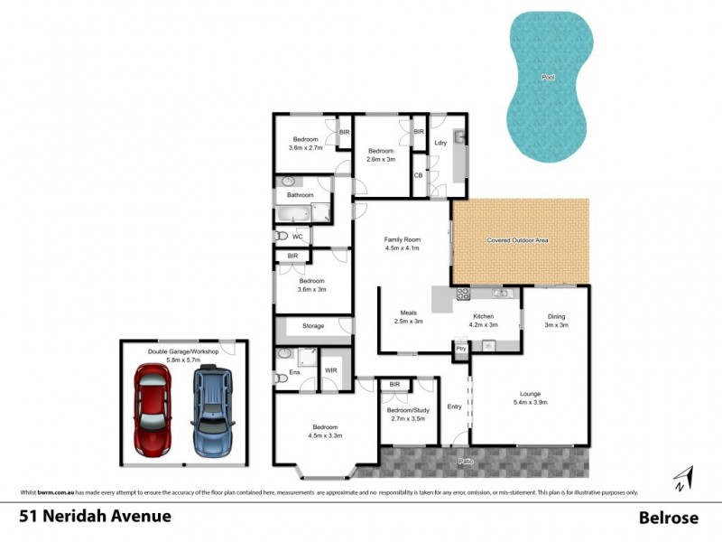 51 Neridah Avenue, Belrose NSW 2085 Floorplan