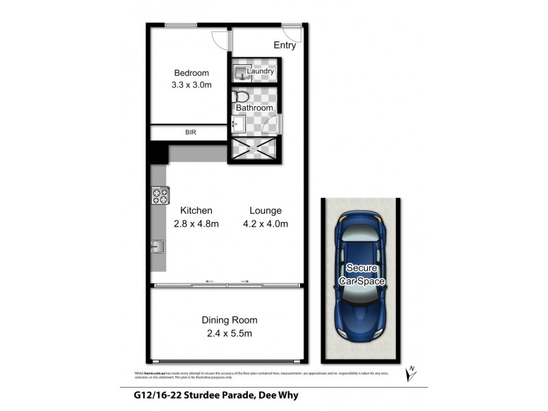 G12/16-22 Sturdee Parade, Dee Why NSW 2099 Floorplan