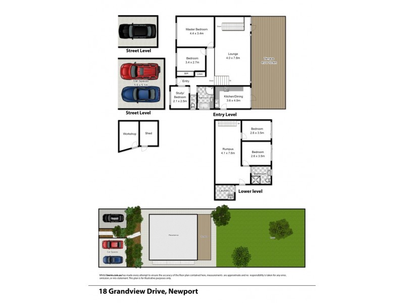 18 Grandview Drive, Newport NSW 2106 Floorplan