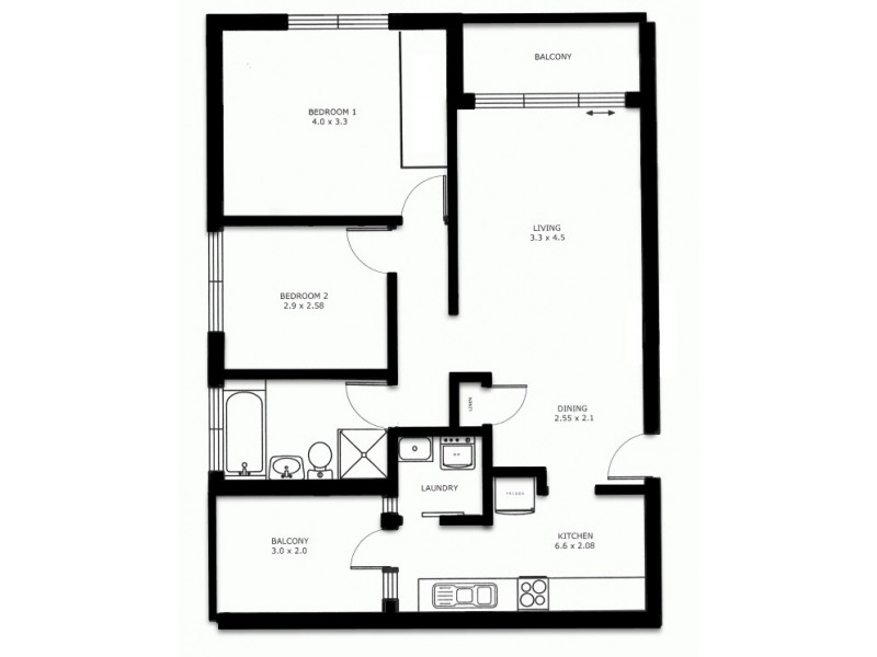 12/48-50 Gordon Street, Manly Vale NSW 2093 Floorplan