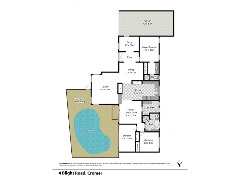 4 Blighs Road, Cromer NSW 2099 Floorplan