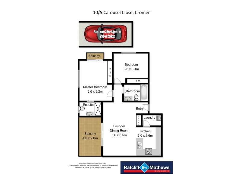 10/5 Carousel Close, Cromer NSW 2099 Floorplan