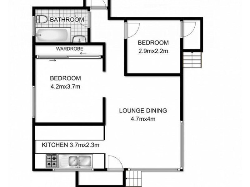 Lower 25 Edward Street, Narraweena NSW 2099 Floorplan