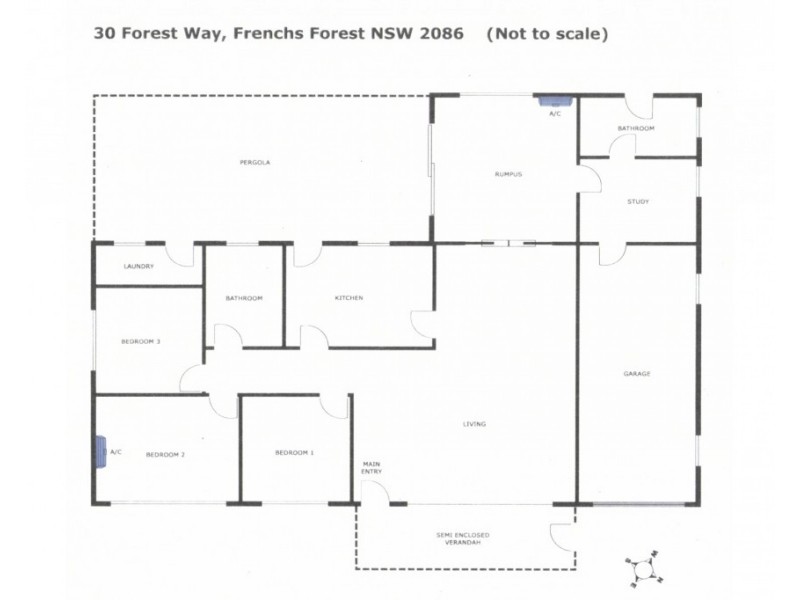 30 Forest Way, Frenchs Forest NSW 2086 Floorplan