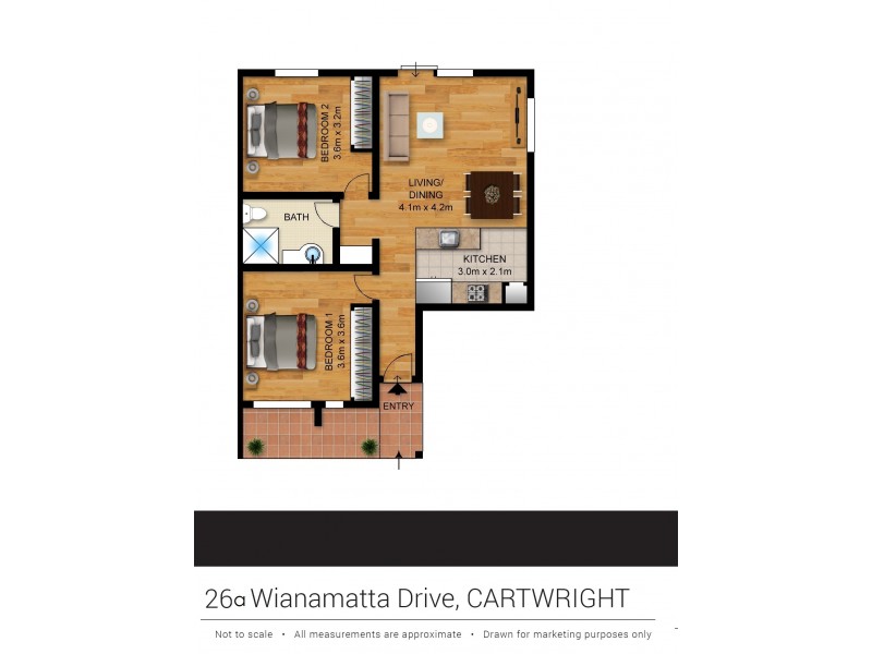 26a Wianamatta Drive, Cartwright NSW 2168 Floorplan