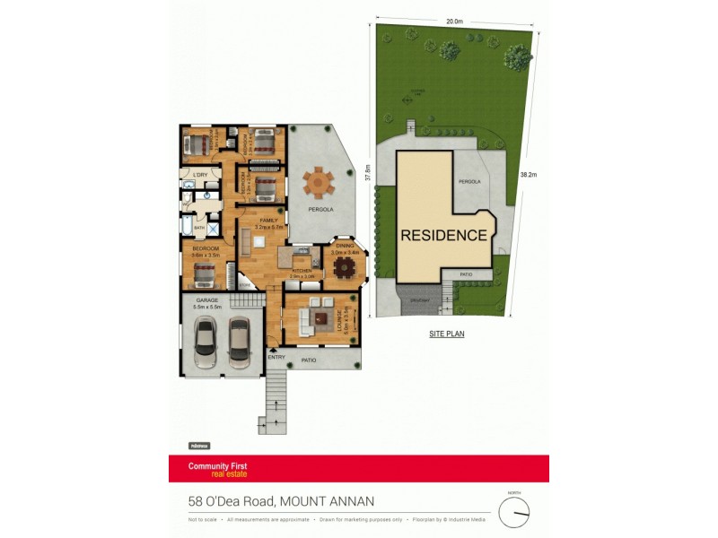 58 O’ Dea Road, Mount Annan NSW 2567 Floorplan
