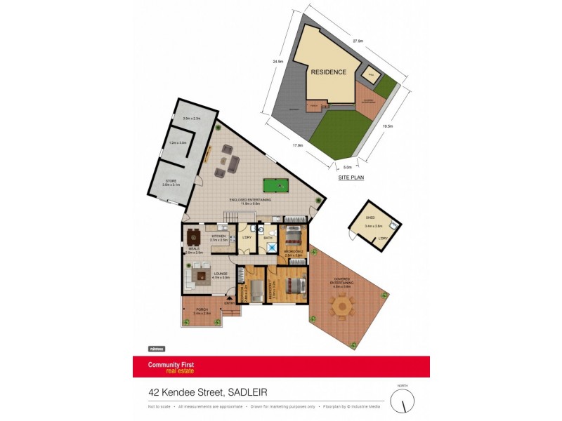 42 Kendee Street, Sadleir NSW 2168 Floorplan