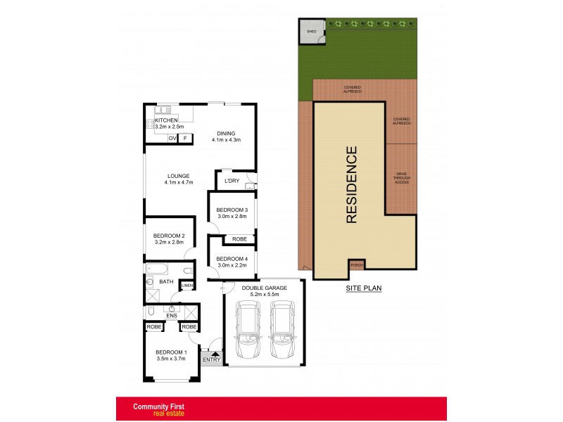 12 Blackburn Avenue, West Hoxton NSW 2171 Floorplan