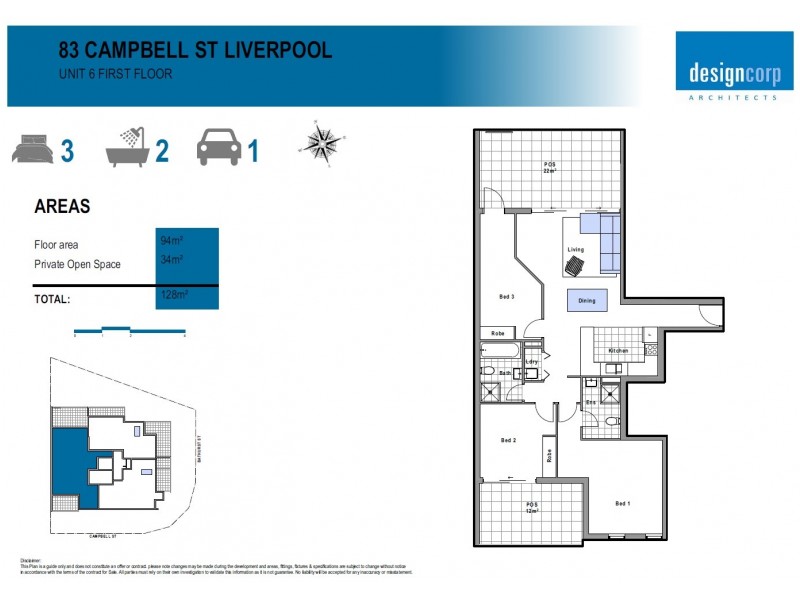 6/83 Campbell Street, Liverpool NSW 2170
