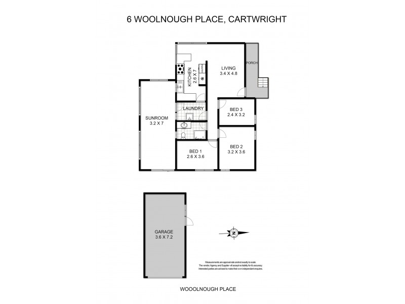 6 Woolnough Place, Cartwright NSW 2168 Floorplan