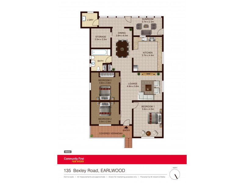 135 Bexley Road, Earlwood NSW 2206 Floorplan