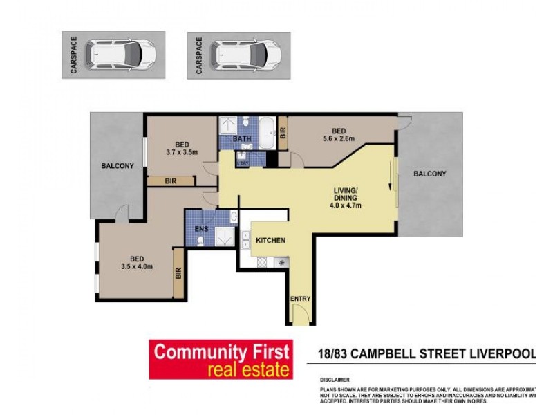 18/83 Campbell Street, Liverpool NSW 2170