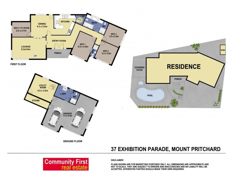 37 Exhibition Parade, Mount Pritchard NSW 2170 Floorplan