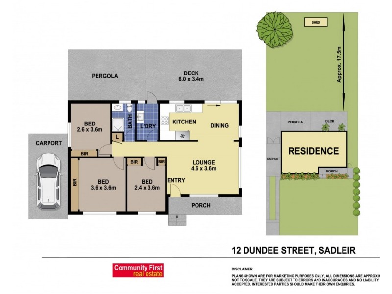 12 Dundee Street, Ashcroft NSW 2168 Floorplan