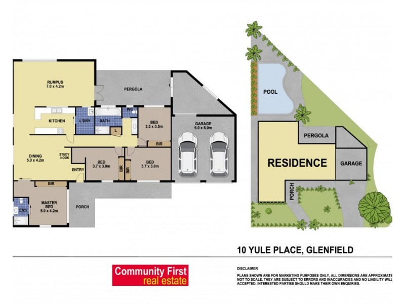 10 Yule Place, Glenfield NSW 2167 Floorplan
