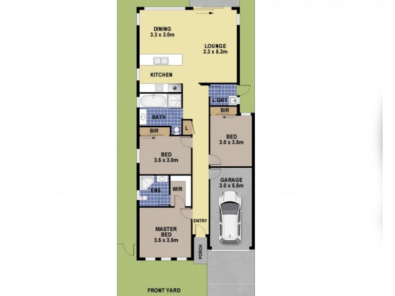 11 Sovereign Circuit, Glenfield NSW 2167 Floorplan