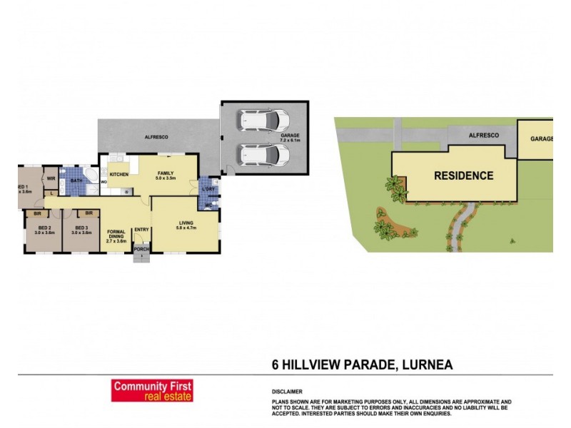 6 Hillview Parade, Lurnea NSW 2170 Floorplan