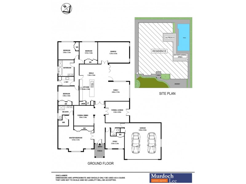 36 Gray Spence Crescent, West Pennant Hills NSW 2125 Floorplan
