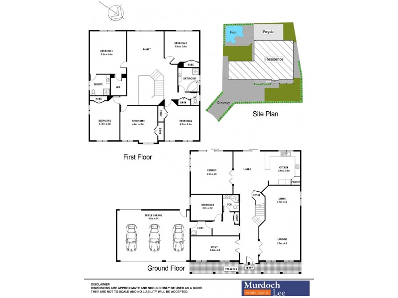 5 Alistair Place, Kellyville NSW 2155 Floorplan