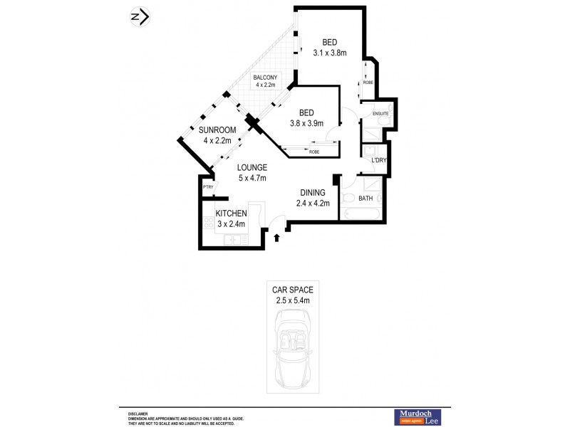 68/3 Sorrell Street, Parramatta NSW 2150 Floorplan