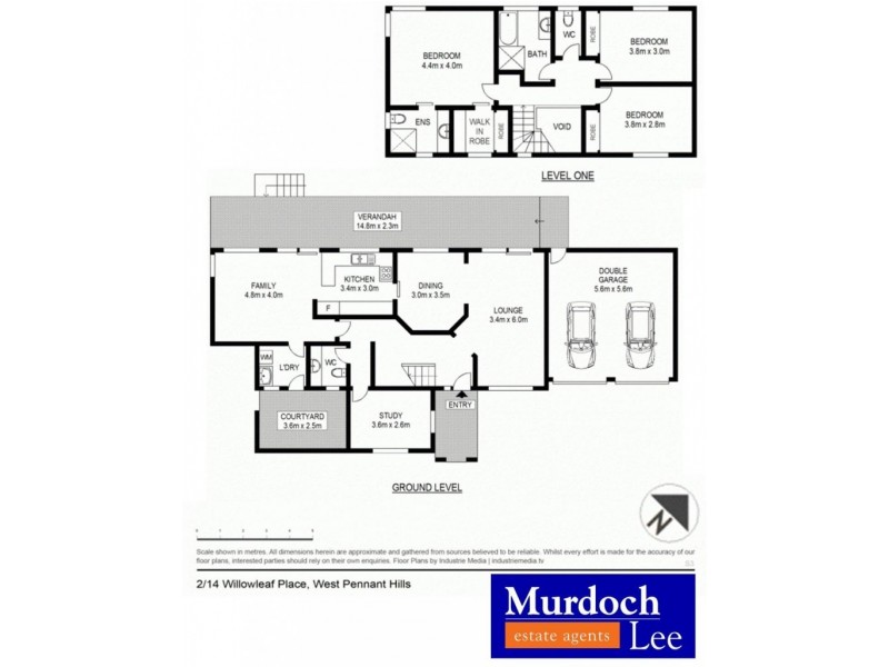 2/14 Willowleaf Place, West Pennant Hills NSW 2125 Floorplan